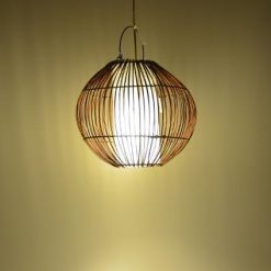 hanglamp palmblad, hanglampbamboe, hanglamp