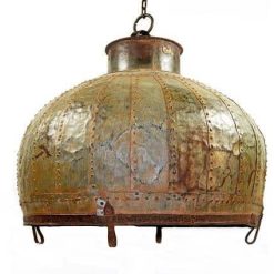 hanglamp, gerecycledelamp, gerecycledezink, gerecycledelamp