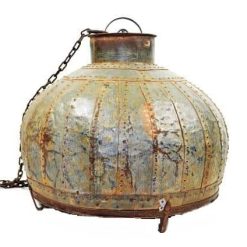 hanglamp, gerecycledelamp, gerecycledezink, gerecycledelamp