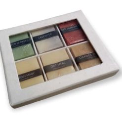 natuurlijke zeep hem of haar