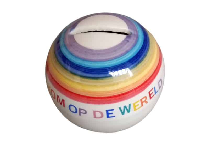 spaarpot kraamcadeau