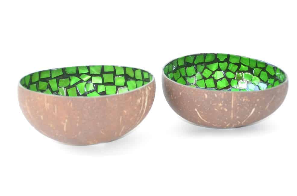 coconut bowl, kokosnoot schaal, kokosnoot kom