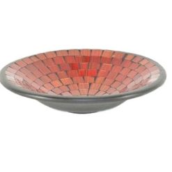 fruitschaal, mozaiekschaal, schaal kerst