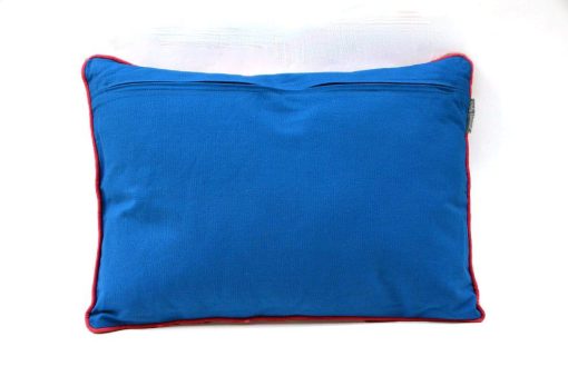 KUSSEN BLAUW BLOEM - Afbeelding 4