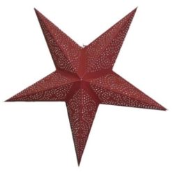 kerstster wijnrood