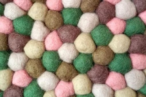 ONDERZETTER VILT aardekleuren - Afbeelding 2