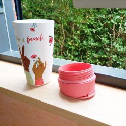 duurzame koffiebeker to go,duurzaam cadeau voor haar