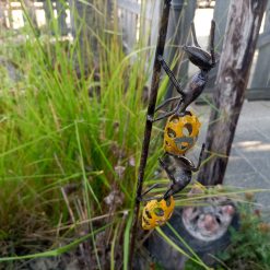 tuindecoratie dieren, metalen dieren tuinsteker, beeld mieren