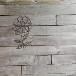 wanddecoratie metalen bloem, bloem van ijzerdraad, wanddeco bloem, cadeau tiener, accessoire meisjeskamer, cadeau bloem oma