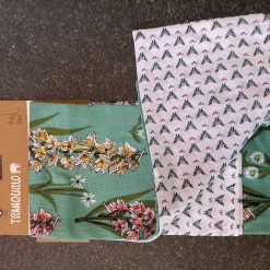 theedoek met print, luxe theedoek met print, set van 2 theedoeken cadeau, praktisch cadeau in de keuken, theedoek in kleur