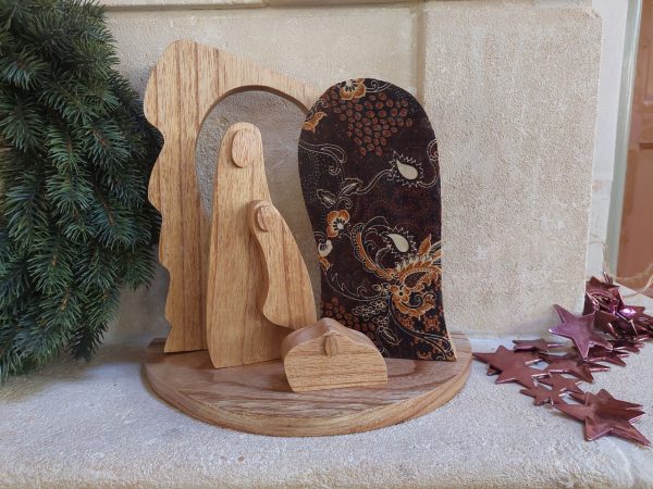 houten kerststal puzzel, kerststal eenvoudige figuren, kerststal figuurzaag, kerststal uitgesneden figuren, kerstal van hout
