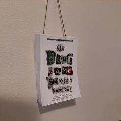 de duurzame scheurkalender 2024, cadeau feestdagen voor hem, mannencadeau feestdagen, sinterklaascadeau voor hem of haar, scheurkalender met duurzame tips