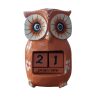 houten blokken kalender, eeuwigdurende kalender, cadeau tiener, beeld uil met datum, beeld dag en maand van het jaar