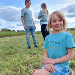 shirt unisex fairtradd, shirt zeeland coördinaten, shirt dames en heren Zeeland, shirt okergeel