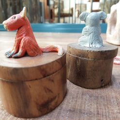 sieradendoosje voor kinderen, leuk doosje voor kinderen met koala, bewaardoosje met geheim vak, geheim opbergdoosje