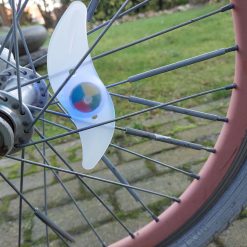 spaakverlichting 3 kleuren, verlichting voor tussen de spaken, cadeau accessoire kinderfiets, veilige fietsverlichting, schoencadeau