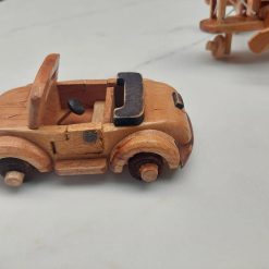 houten auto decoratie kinderkamer, kraamcadeau geboorte, decoratie babykamer, houten auto decoratie