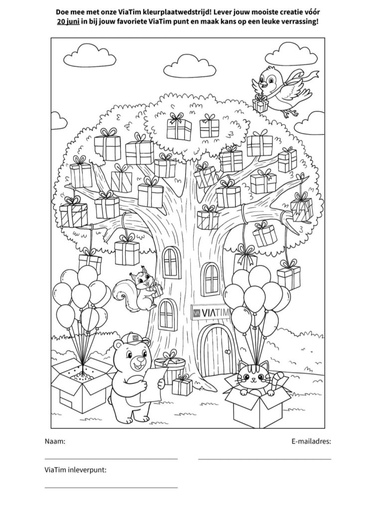 kleurwedstrijd juni 2025