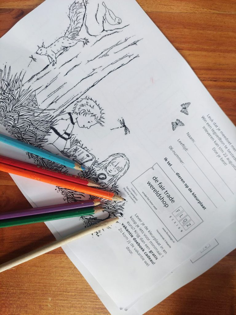 Kleurwedstrijd zomer 2025