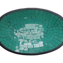 fruitschaal ovaal, schaal ovaal, huwelijks cadeau woning, turks groen schaal