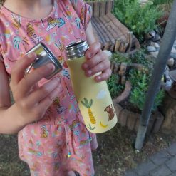 rvs drinkbeker voor kinderen, lekvrije schoolbeker rvs, schoolbeker duurzaam, eco friendly drinkbekers