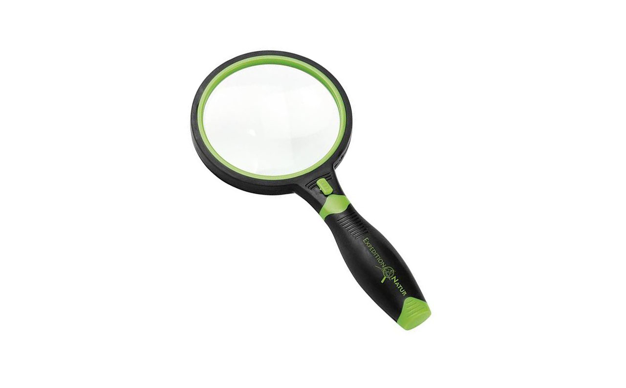 vergrootglas met verlichting, loep met verlichting, vergrootglas kinderen met verlichting, natuurspeelgoed, cadeau voor kinderen dat altijd goed valt