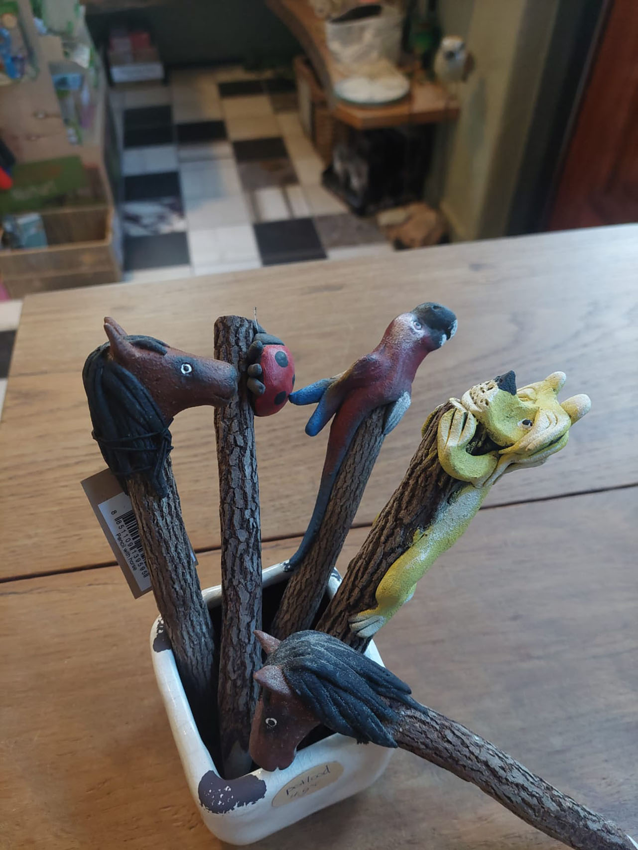 potlood paardenhoofd, cadeau paardenliefhebber, paardencadeau, potlood met paardenfiguur, paardenhoofd potlood