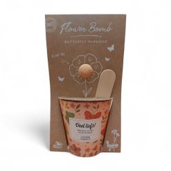 Blossombs bloemen cadeau, bloemen zelf zaaien set, cadeau met bloemen, cadeau voor juf moeder collega vriendin zus enzovoort, cadeautje Veel liefs