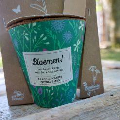 Blossombs bloemen cadeau, bloemen zelf zaaien set, cadeau met bloemen, cadeau voor juf moeder collega vriendin zus enzovoort