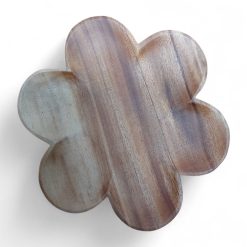 kinta houten bord, bord bloemvorm, ontbijtbord vorm, serveerbord organische vorm, cadeau voor hem of haar