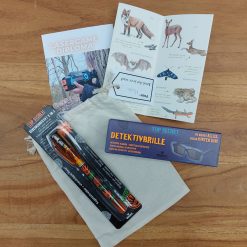 Detective thema kinderfeestje uitdeelzakje voor kinderfeestje met duurzame cadeautjes en natuurspeelgoed