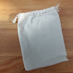 Katoenen uitdeelzakje voor kinderfeestje en duurzame traktaties