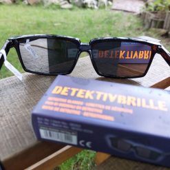 detective bril voor kinderen, bril om ongezien achterom te kijken, bril met onzichtbare spiegels in de glazen