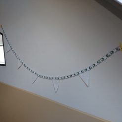 Duurzame vilten vlaggenlijn voor sfeervolle decoratie in de kinderkamer