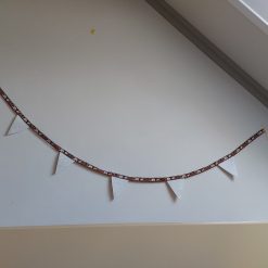 Handgemaakte vilten vlaggenlijn van gerecycled vilt voor babykamer en kinderkamer