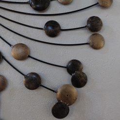 Fairtrade wanddecoratie van gerecycled metaal handgemaakt op Bali