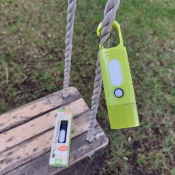 handige clip aan de zaklamp voor kinderen